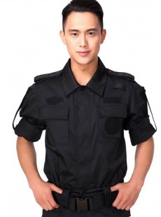 2015小區(qū)物業(yè)保安制服作訓(xùn)服工作服定做